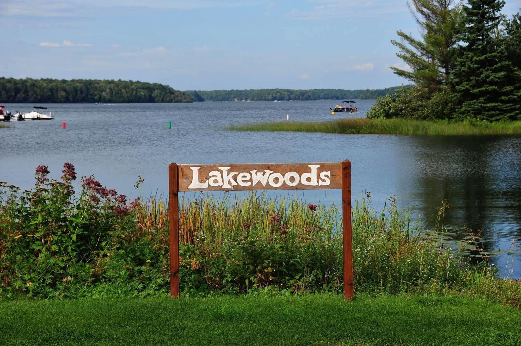 Lakewoods Resort & Golf Namekagon Buitenkant foto